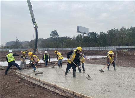 【真抓實干 奮勇爭先】冶建桂海分公司一項目掛圖作戰搶進度